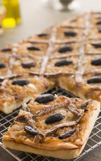 Pissaladière estilo «Mathilde»