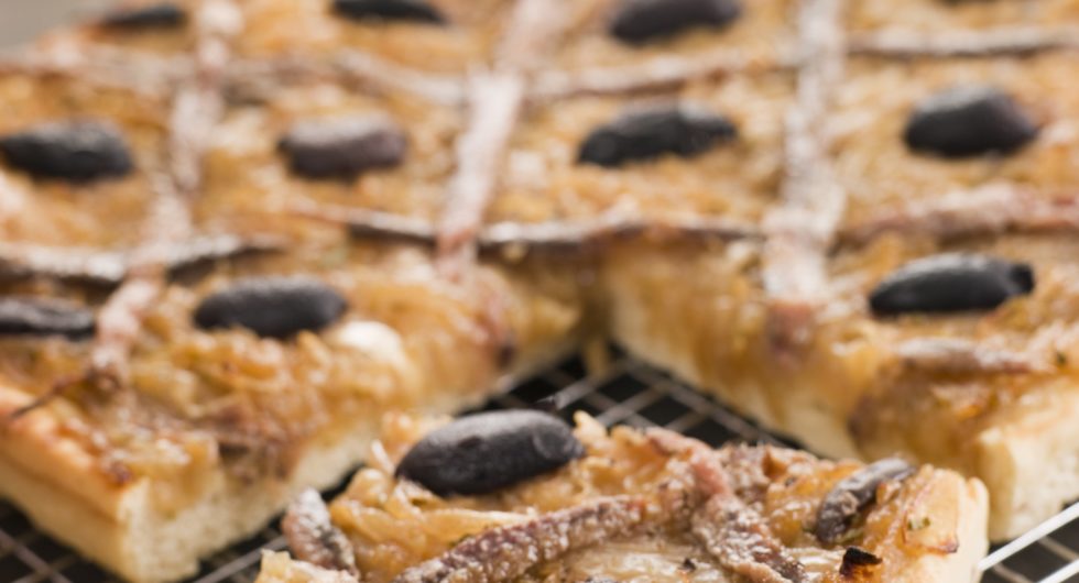 Pissaladière estilo «Mathilde»